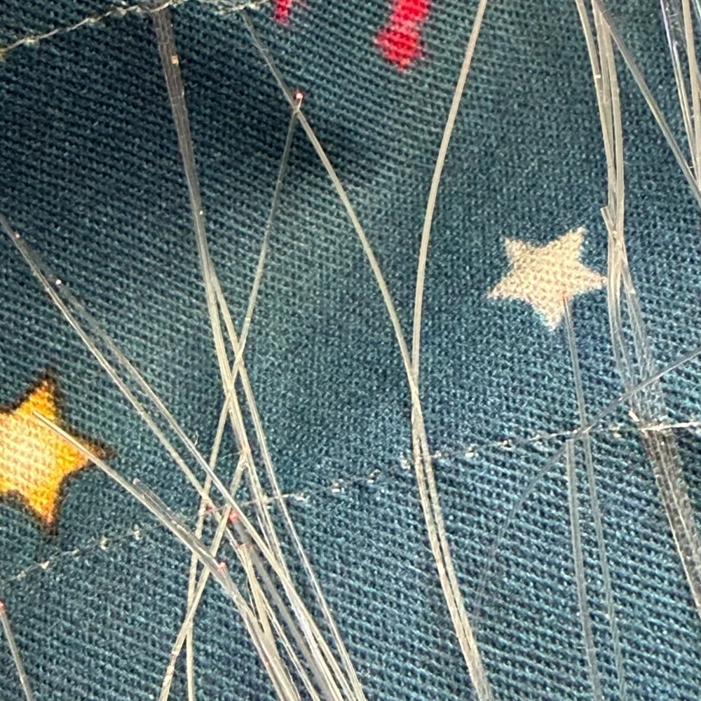 Unique Vintage Disney Fireworks Castle 1950s Full Skirt 2X Rare NWT - Picture 15 of 16